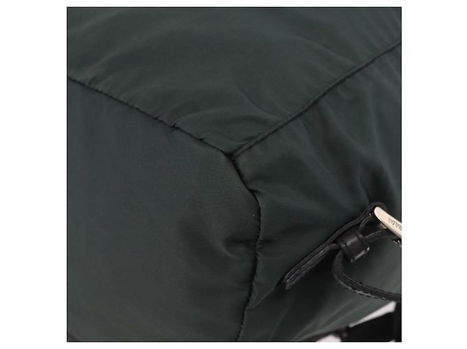 PRADA Rucksack Nylon Green Silver - Ansicht 14