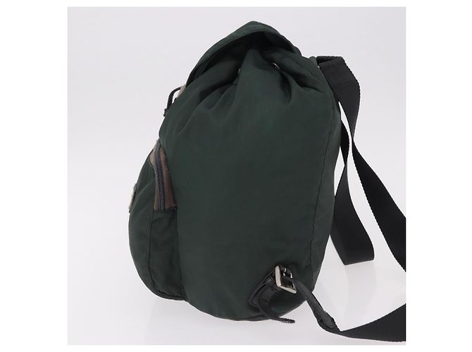 PRADA Rucksack Nylon Green Silver - Ansicht 4