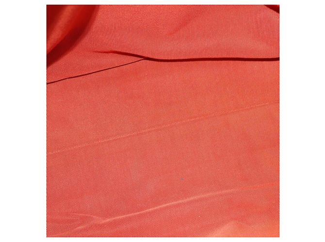 CHANEL Tote Bag Leather Orange Gold Tone CC - vista 17