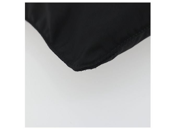 PRADA Shoulder Bag Nylon Black Silver - vista 11