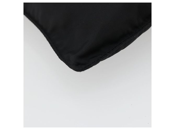 PRADA Shoulder Bag Nylon Black Silver - vista 13
