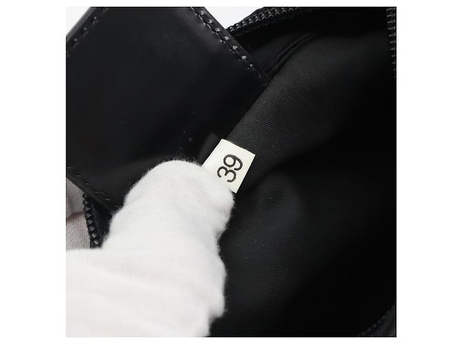 PRADA Shoulder Bag Nylon Black Silver - vista 21