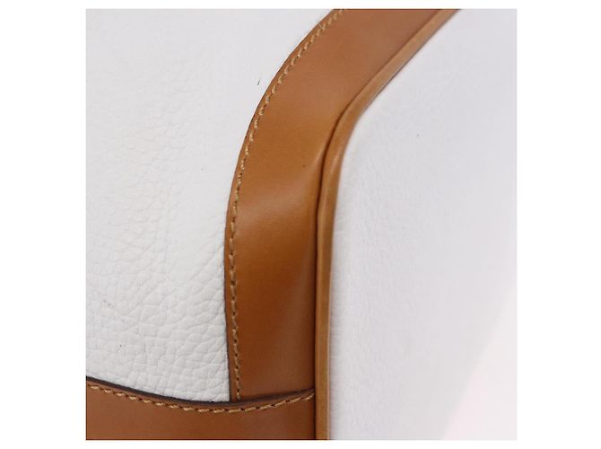 Céline CELINE Shoulder Bag Leather White Gold - vista 11