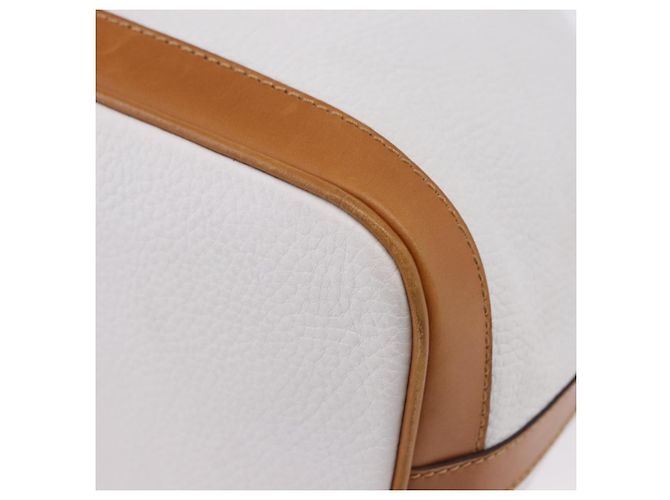 Céline CELINE Shoulder Bag Leather White Gold - vista 14