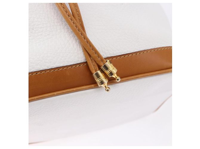 Céline CELINE Shoulder Bag Leather White Gold - vista 15