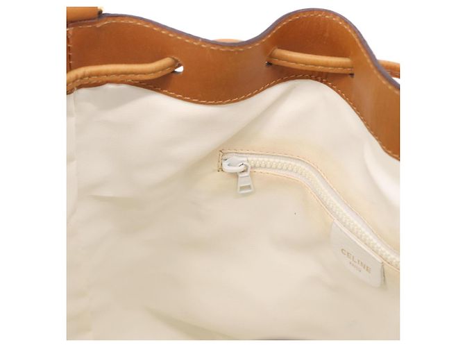 Céline CELINE Shoulder Bag Leather White Gold - vista 21