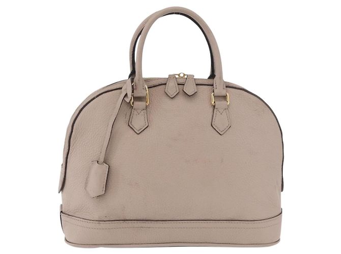 LOUIS VUITTON Parnasea Alma PM Hand Bag Leather Galet M48892 LV - vista 2