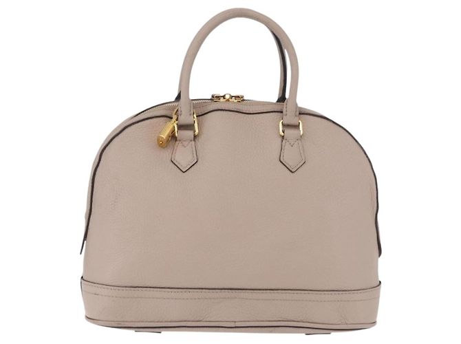 LOUIS VUITTON Parnasea Alma PM Hand Bag Leather Galet M48892 LV - vista 3