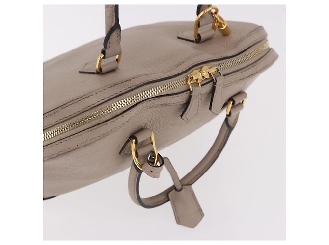 LOUIS VUITTON Parnasea Alma PM Hand Bag Leather Galet M48892 LV - vista 8