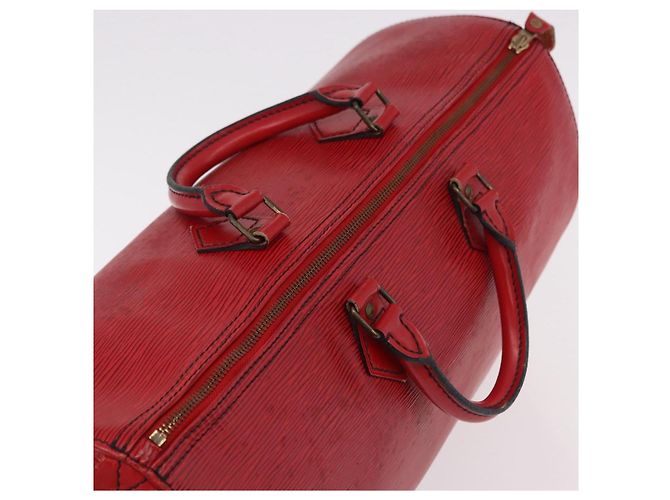 LOUIS VUITTON Epi Speedy 40 Hand Bag Red M42987 LV - vista 6