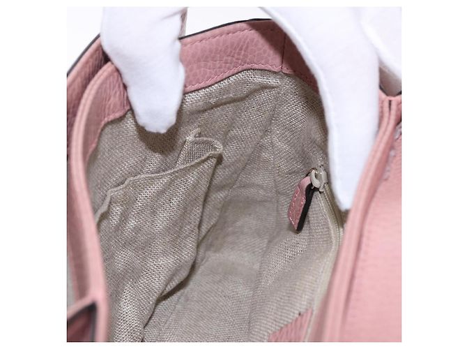 GUCCI Bolso de mano Interlocking de piel 2way Outlet Pink Gold 510302 - vista 22