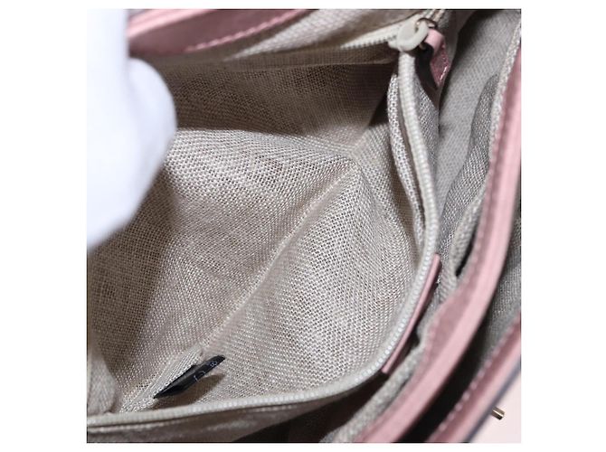 GUCCI Bolso de mano Interlocking de piel 2way Outlet Pink Gold 510302 - vista 26
