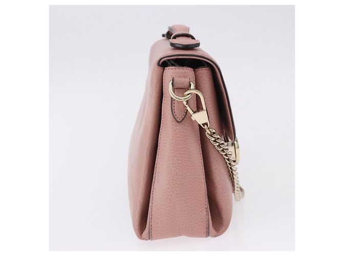 GUCCI Bolso de mano Interlocking de piel 2way Outlet Pink Gold 510302 - vista 5