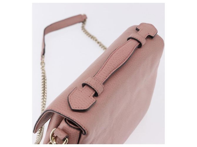 GUCCI Bolso de mano Interlocking de piel 2way Outlet Pink Gold 510302 - vista 6