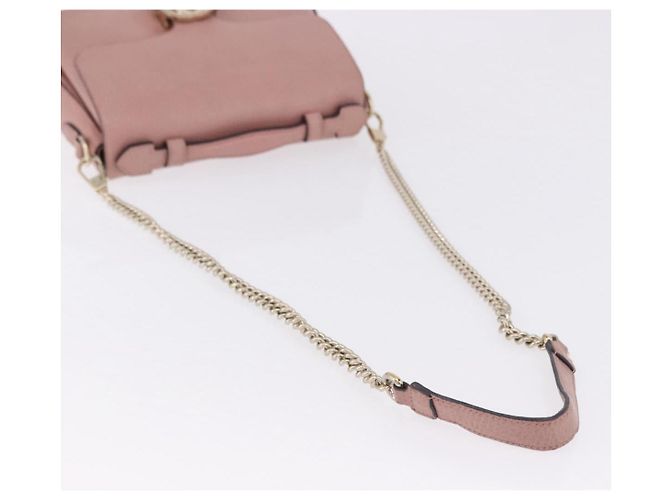 GUCCI Bolso de mano Interlocking de piel 2way Outlet Pink Gold 510302 - vista 9