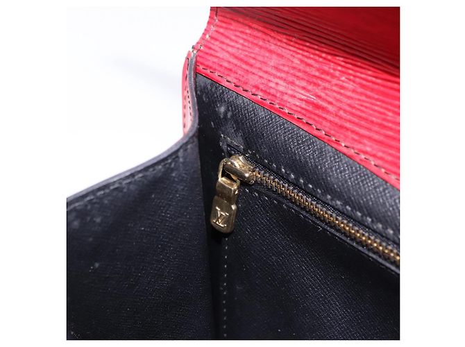 LOUIS VUITTON Epi Montaigne 27 Clutch Bag Red M52657 LV - vista 10