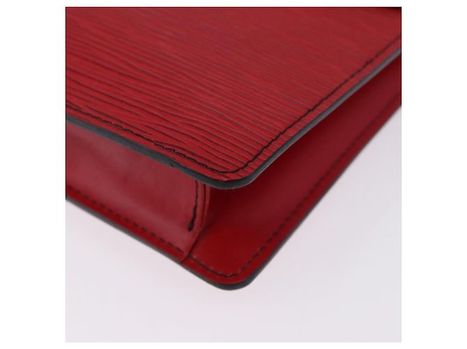 LOUIS VUITTON Epi Montaigne 27 Clutch Bag Red M52657 LV - vista 14