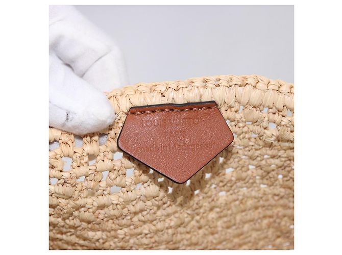 LOUIS VUITTON By The Pool On The Go MM Raffia Beige M24723 LV - vista 22