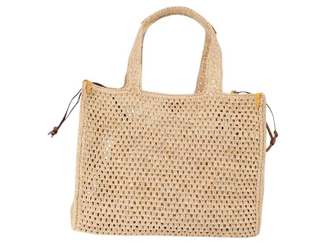 LOUIS VUITTON By The Pool On The Go MM Raffia Beige M24723 LV - vista 3