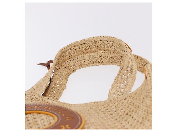LOUIS VUITTON By The Pool On The Go MM Raffia Beige M24723 LV - vista 8