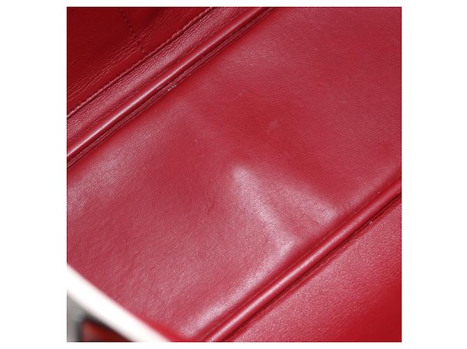 Christian Dior Hand Bag Leather 2way White Silver - vista 20