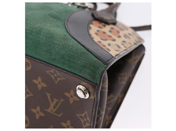 LOUIS VUITTON Monogram Leopard City Steamer MM Bag M52126 LV - vista 17