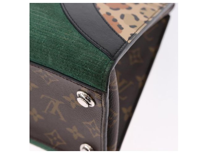 LOUIS VUITTON Monogram Leopard City Steamer MM Bag M52126 LV - vista 19