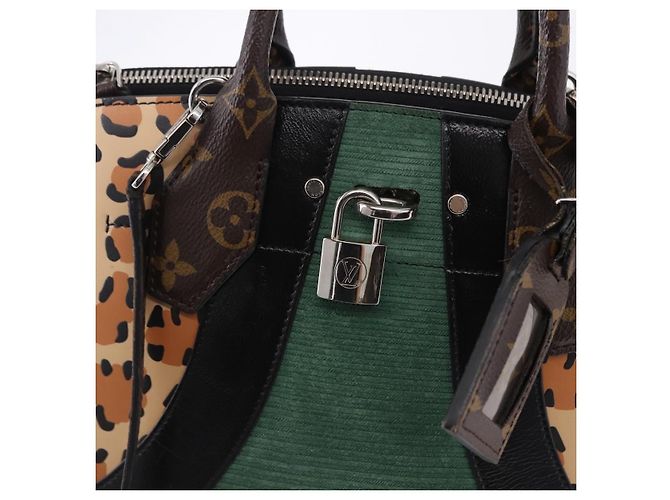 LOUIS VUITTON Monogram Leopard City Steamer MM Bag M52126 LV - vista 21