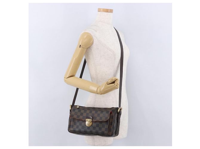 LOUIS VUITTON Damier Ebene Ravello GM Shoulder Bag N60006 LV - vista 23