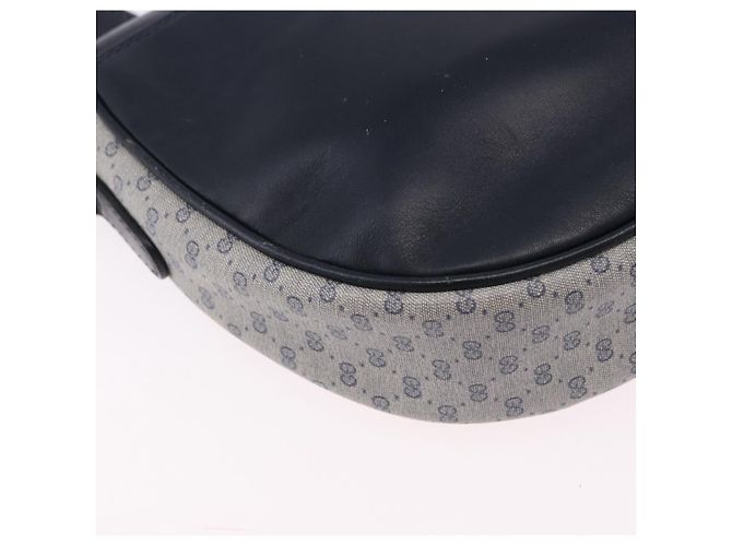 GUCCI Micro GG Supreme Shoulder Bag PVC Navy Gold 007 261 0081 - vista 12
