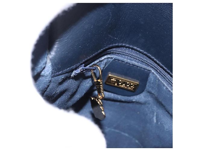 GUCCI Micro GG Supreme Shoulder Bag PVC Navy Gold 007 261 0081 - vista 20