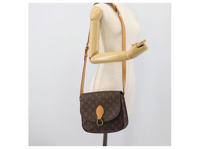 LOUIS VUITTON Monogram Saint Cloud GM Shoulder Bag M51242 LV - vista 26