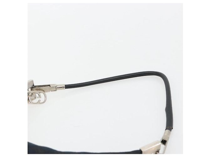 GUCCI GG Canvas Shoulder Bag Black Silver 001 3814 3754 - vista 9
