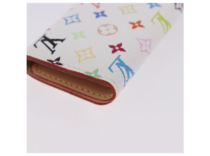 LOUIS VUITTON Monogram Multicolor Multicles 4 Key Case White M93731 - vista 10