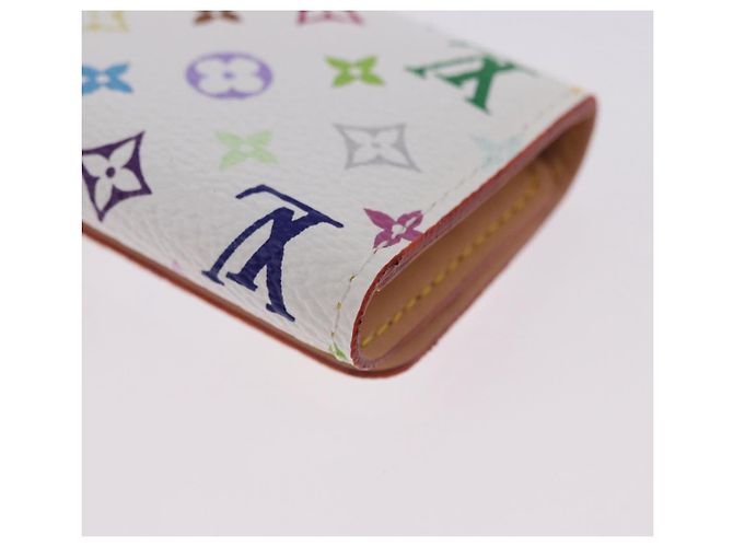 LOUIS VUITTON Monogram Multicolor Multicles 4 Key Case White M93731 - vista 11
