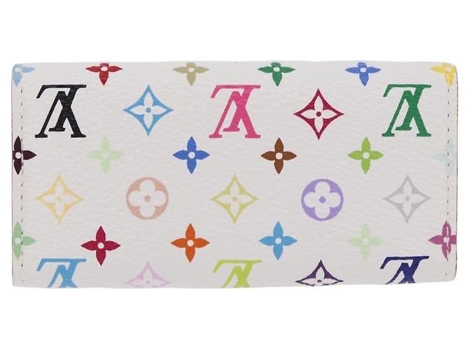 LOUIS VUITTON Monogram Multicolor Multicles 4 Key Case White M93731 - vista 3