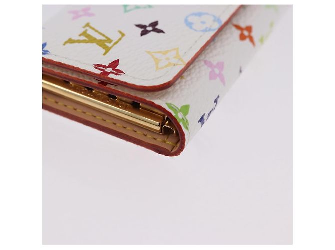 LOUIS VUITTON Monogram Multicolor Multicles 4 Key Case White M93731 - vista 8