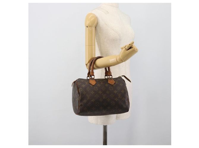 LOUIS VUITTON Monogram Speedy 25 Hand Bag M41528 LV - vista 21