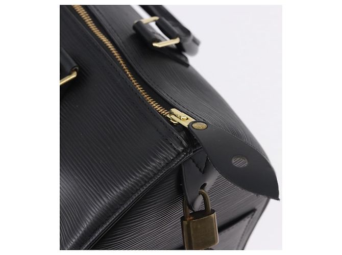 LOUIS VUITTON Epi Speedy 30 Hand Bag Noir Black M43002 LV - vista 15