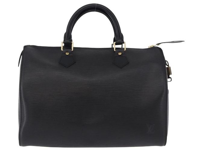 LOUIS VUITTON Epi Speedy 30 Hand Bag Noir Black M43002 LV - vista 2