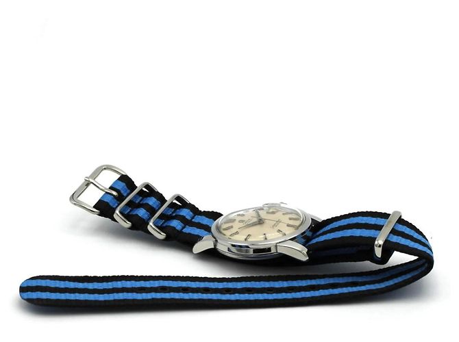 Relógio automático Omega Seamaster Calendar em aço inoxidável - vista 6