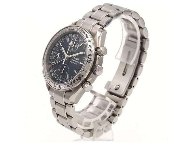 Relógio automático Omega Speedmaster Day-Date 3523.80 em aço inoxidável - vista 2