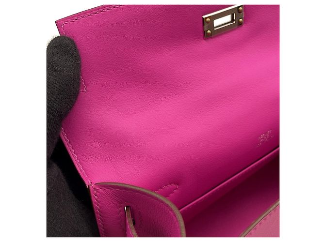 Hermès Borsa Hermes Pochette Kelly - vista 6