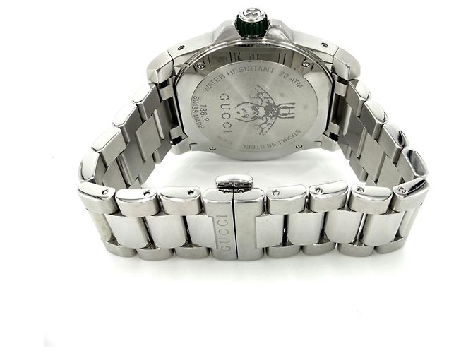 Orologio Gucci Men's Date Dive - Modello YA136222 - vista 3