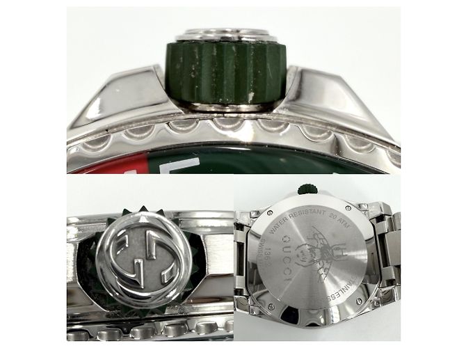 Orologio Gucci Men's Date Dive - Modello YA136222 - vista 6