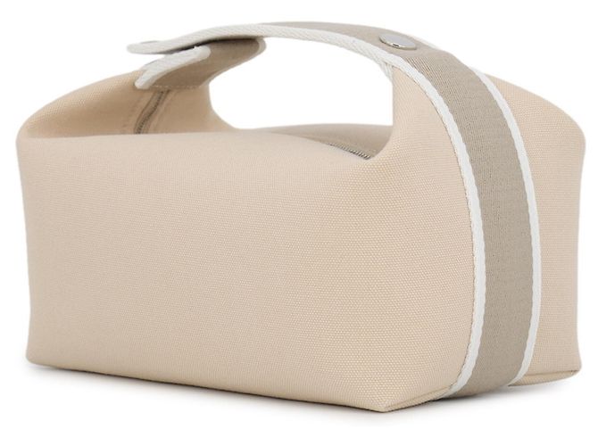 Hermès Borsa a Mano Hermes Handbag Pouch Bride-à-Black PM Beige - vista 2