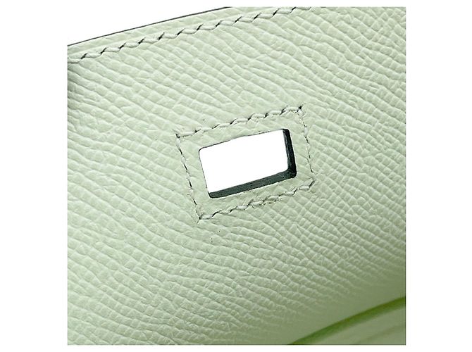 Hermès Borsa Hermes Birkin 30 Vert Fizz Epsom - vista 8