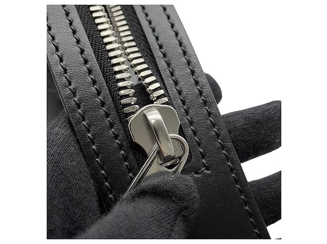 Borsa Tote Gucci in pelle nera Nero - vista 12