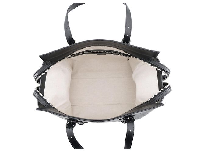 Borsa Tote Gucci in pelle nera Nero - vista 5