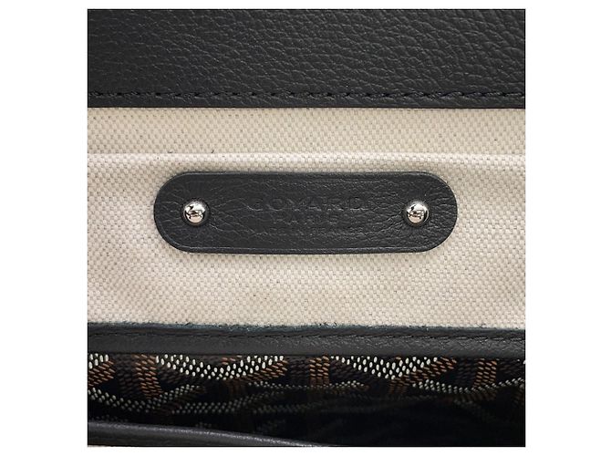 Borsa a mano Goyard Saigon in pelle Nero - vista 11